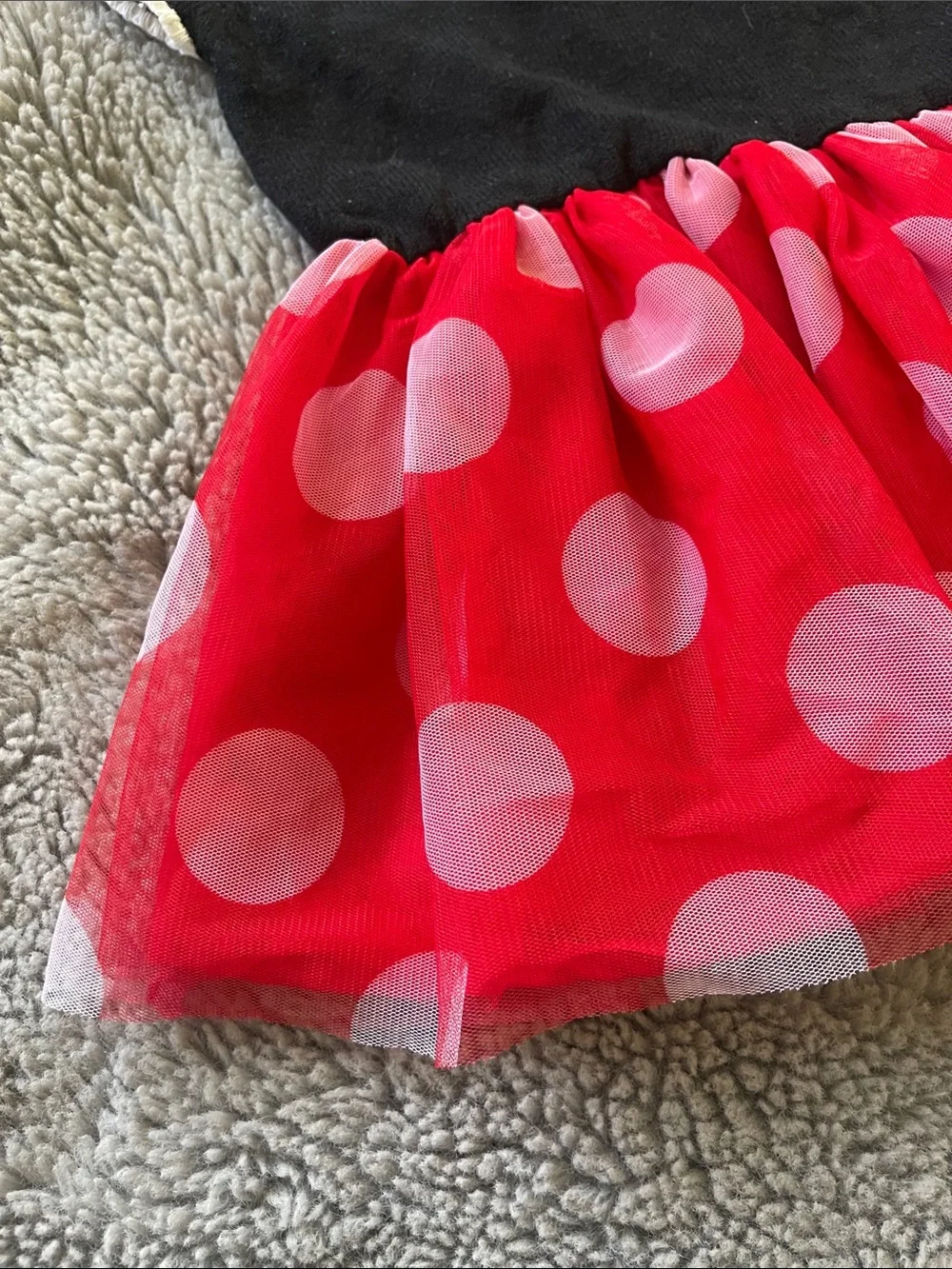Disney Minnie Mouse Red Costume Dress Sz 18M